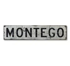 Custom Place or Destination Sign - Rustic Hand Made Distressed Wooden