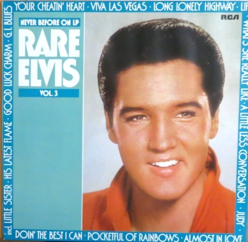 Elvis Presley – Rare Elvis Vol. 3 1983 German 12" vinyl LP NEAR MINT