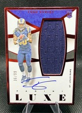 2015 Panini Luxe Todd Gurley RC Autograph Jersey 36/99 Rookie Auto  