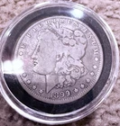 Morgan Silver Dollar 1899 $1 US Coin Circulated Silver Uncertified Collectible