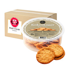 2 x 225g Original Dänisches Kokosnuss Haferflockengebäck - Hafertaler Kekse