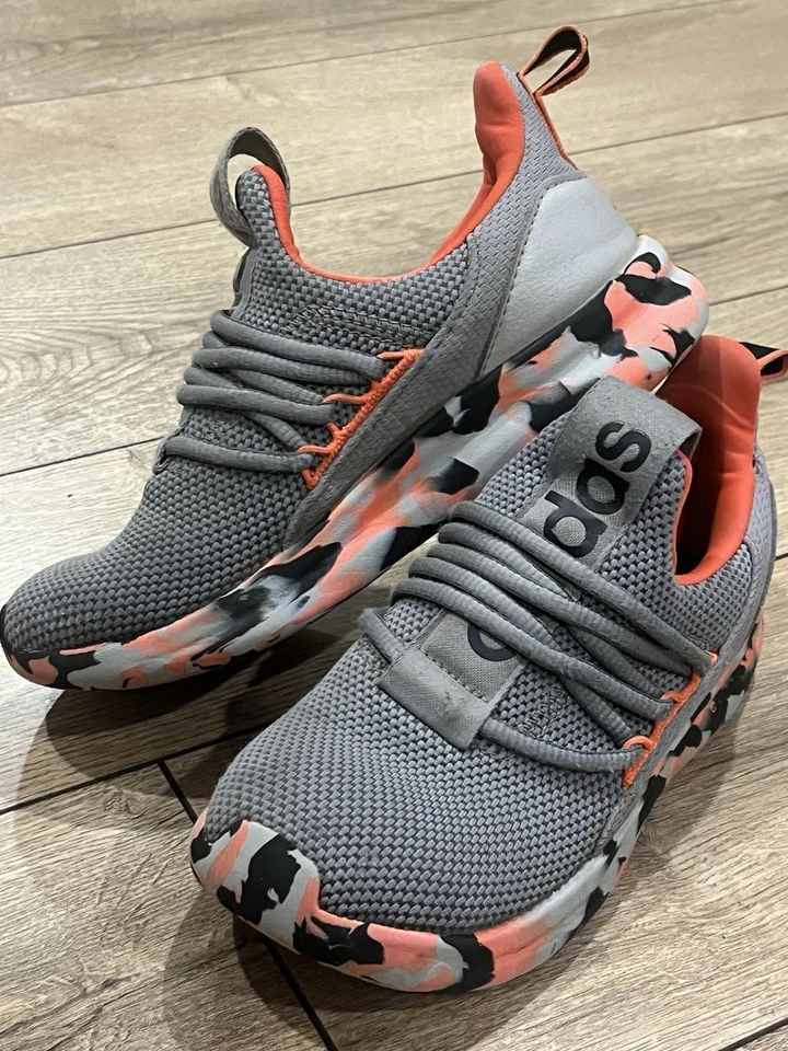 Adidas Lite Racer Adapt 7.0 I Gris/Multi Juvenil Niño Tenis-Talla 2 IE8703 Foto 3 de 4