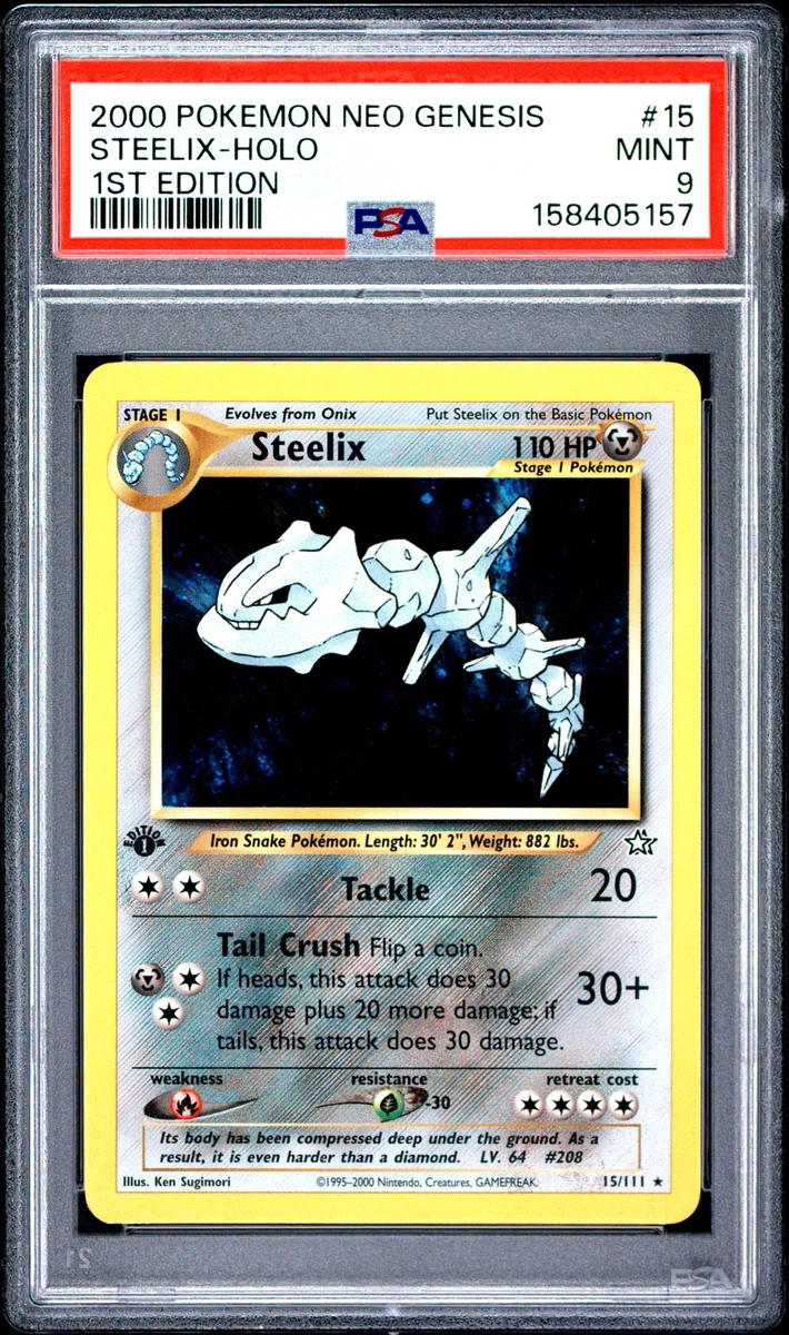 Steelix 英語版 15/111 Steelix Pokémon TCG Cards for sale | eBay