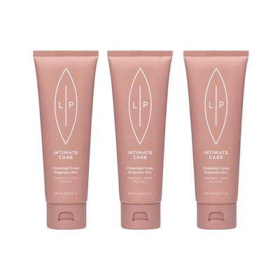 3x Lippen Intimpflege Bio Reinigungscreme 125ml Sanfte Intimwäsche