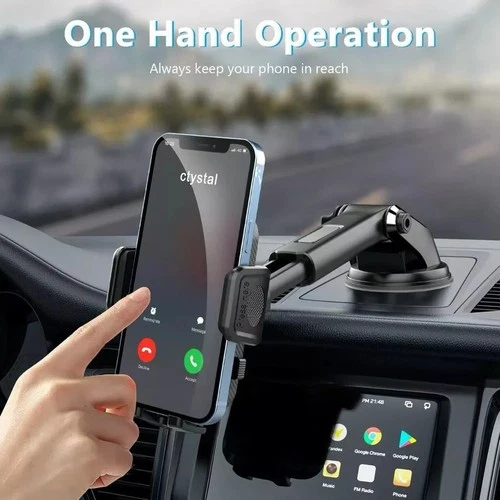 Car Phone Holder Universal Mount Mobile iPhone Windscreen Dashboard or Air Vent