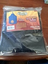 Nylon Tote Hay Bag Black Heavy Duty New Tough 1