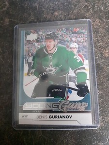 2017-18 Upper Deck Series 1 Young Guns YG Denis Gurianov RC Card# 208