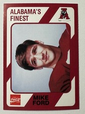 Mike Ford - 1989 Collegiate Collection #109 - Alabama’s Finest - Coke