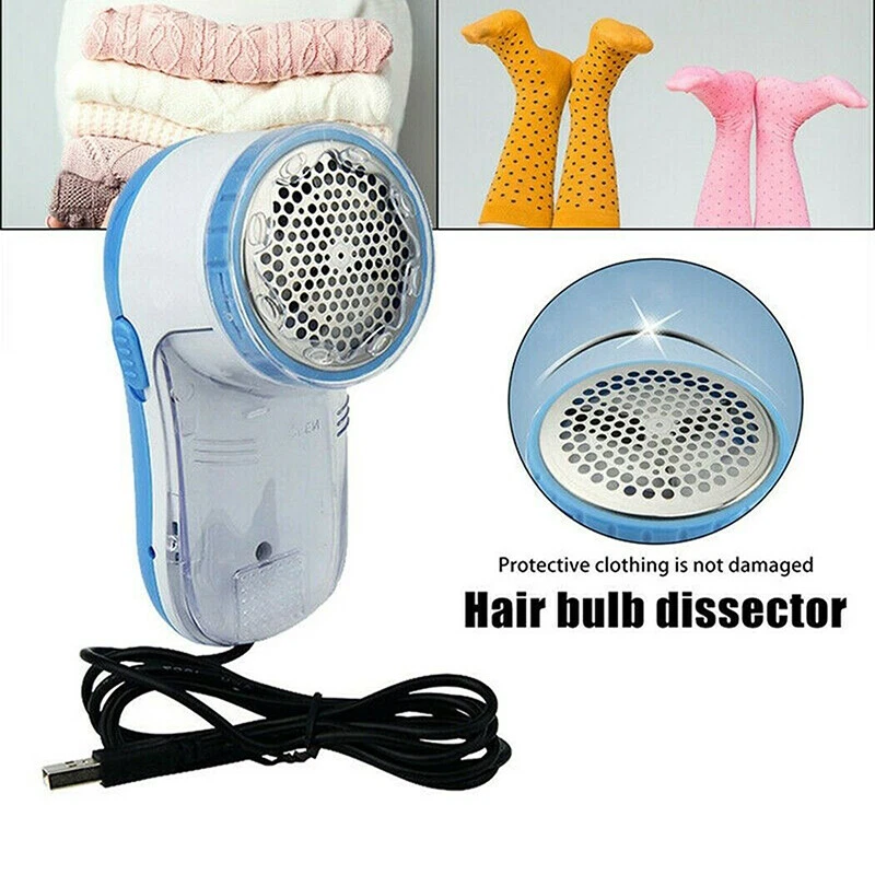 Portable Cloth Lint Remover USB Hairball Trimmer Rechargeable Wool Ball Trimmer