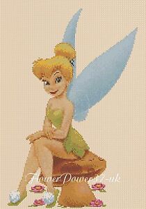 Tinkerbell Cross Stitch Chart