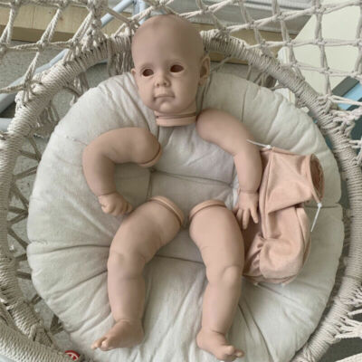 23'' Lifelike Reborn Doll kit Baby Toddler Unpainted Newborn Dolls DIY Gifts