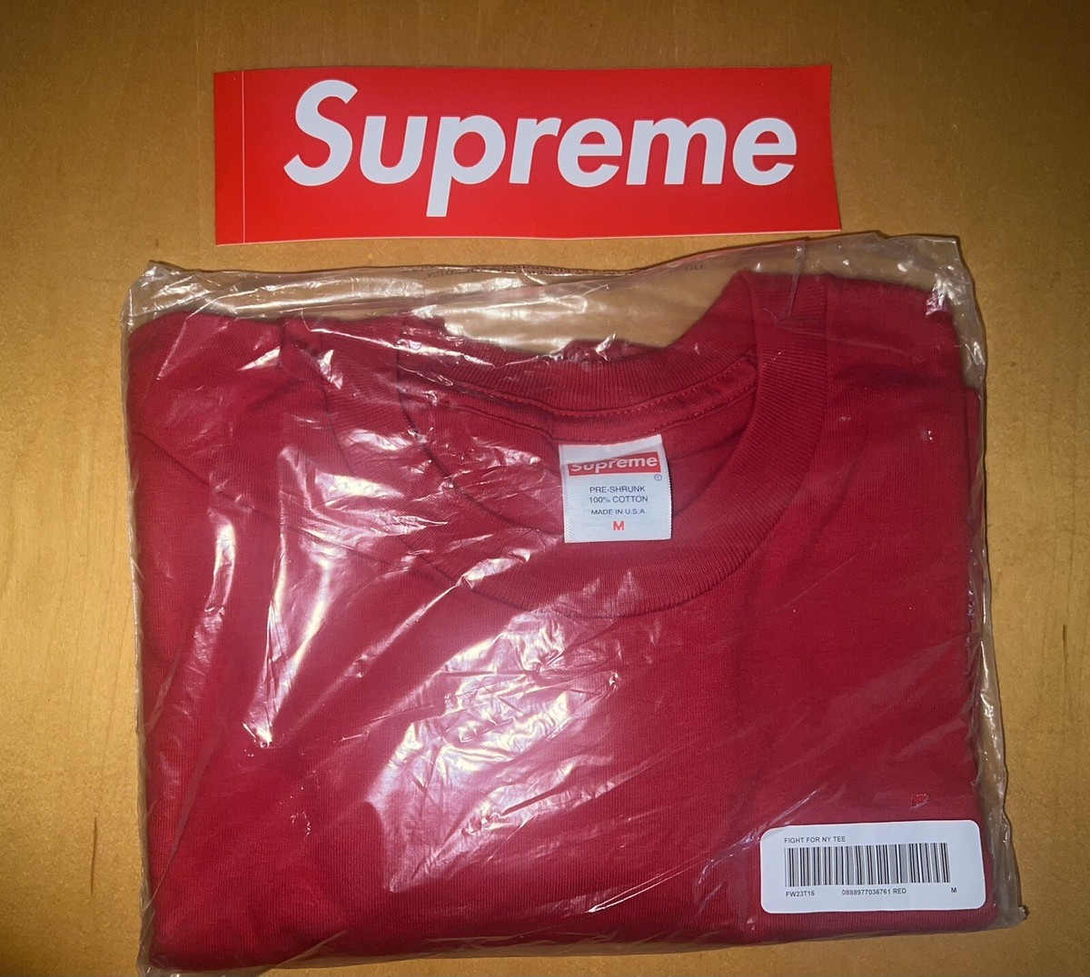 Supreme 'Fight For NY' Def Jam Fighter Tee Red | eBay