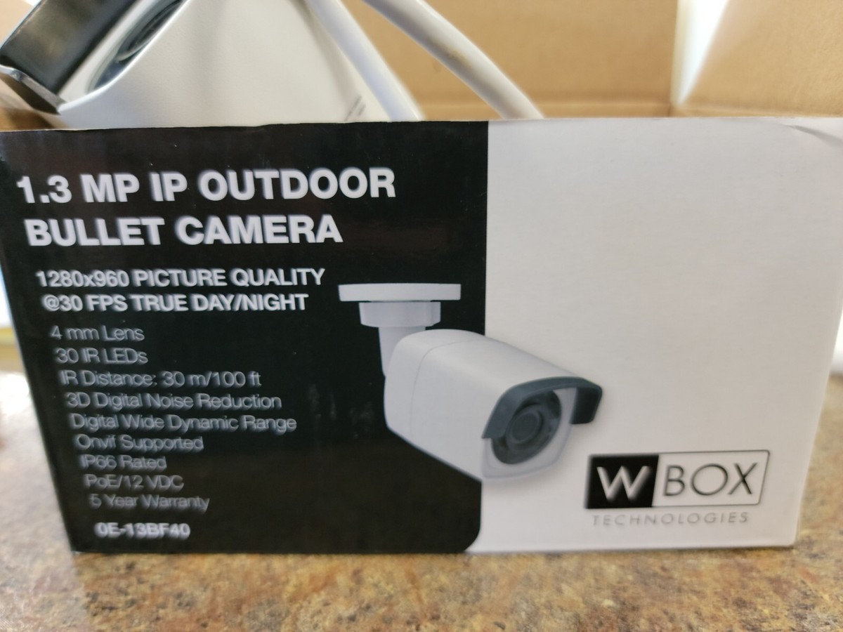 WBox outdoor IP Bullet Camera