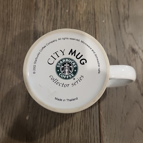 STARBUCKS Puerto Rico City Mug Coffee Cup Collectors Series 2002 - Picture 6 of 6