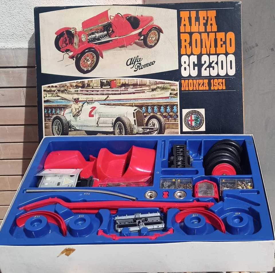 Ditta POCHER Torino - Alfa Romeo 8C 2300 Monza 1931 scala 1:8 - Immagine 2 di 4