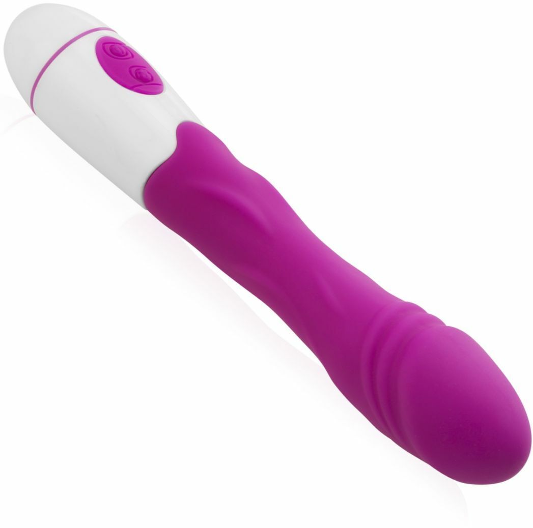 30 intensive Vibrationen Silikon Vibrator ausgezeichneter Masturbator rosa