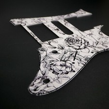 Ibanez Jem Series Pickguard • Floral #12 • Custom Pickguard • Graphic