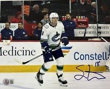 Sam Lafferty Signed 8x10 Photo BAS COA Autograph #BM33812 Vancouver Canucks Sam Lafferty Signed 8x10 Photo BAS COA Autograph #BM33812 Vancouver Canucks