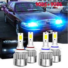 Ice Blue 9005 9006 Led Headlight Bulb Hilow For Mercury Grand Marquis 1995-1997