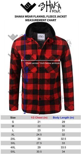 Shaka Wear Men's Plaid Shirts – Flannel 
