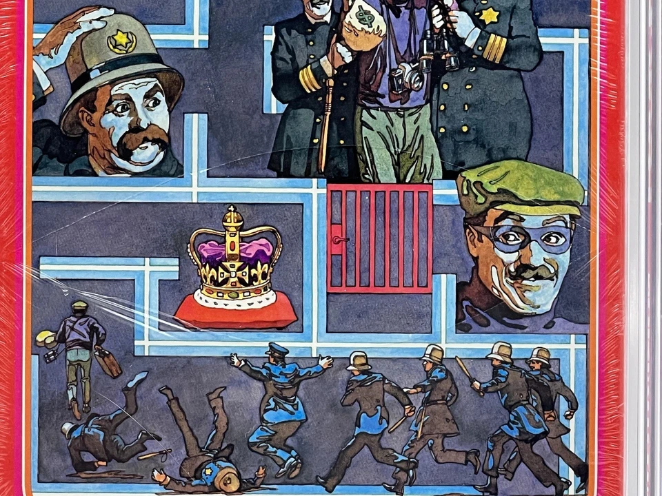 RARE 1986 Intellivision (NOT Mattel) Lock ‘N’ Chase Sealed Graded Game!  CGC 8.5 - Image 4 of 4