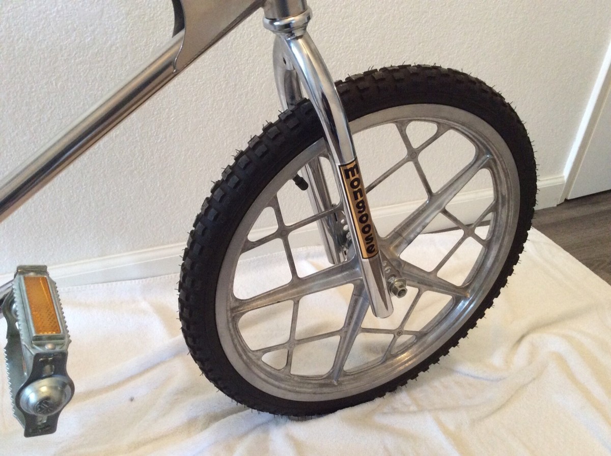 RARE VINTAGE MONGOOSE MOTOMAG BMX COMPLETE BICYCLE. OG NICKEL. | eBay