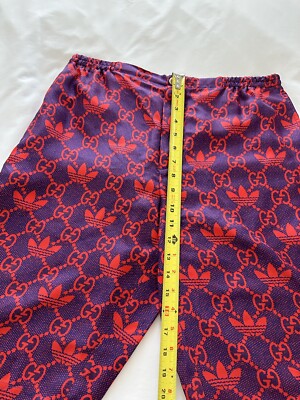 GUCCI × adidas / 22SS/×ADIDAS/GG Trefoil Jacquard Shorts/48/CML/696657 ZAI22 New Gucci X Adidas GG/Trefoil Print Silk Twill Men's Shorts Size
