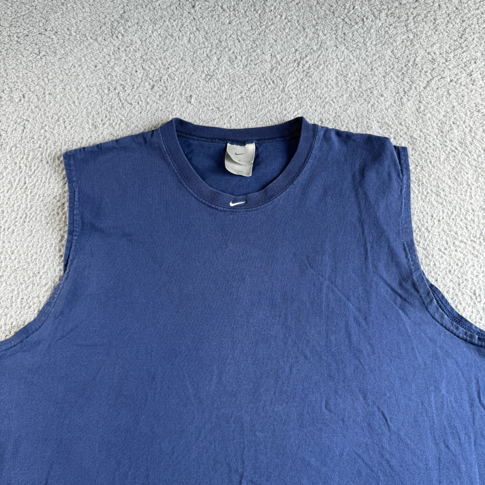 Vintage Nike USA Basketball Blue Tank Top Mens XL with Swoosh Logo