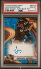 2024 BOWMAN'S BEST OF 2024 AUTO JACKSON MERRILL BLUE REFRACTOR /150 PSA 10 5755