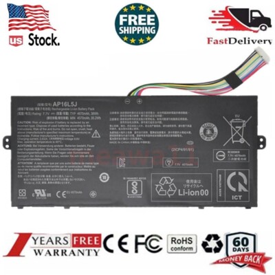 AP16L5J For Acer Swift 5 SF514-52T SF514-52TP-84C9 SF514-53T Battery AP16L8J