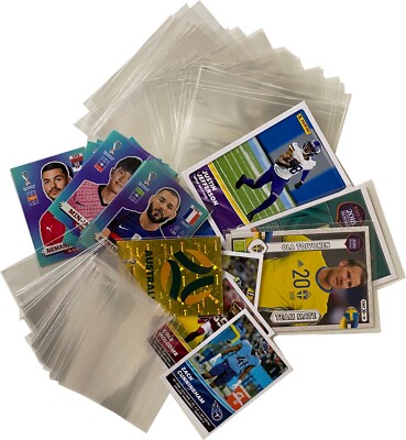 PANINI TRADING CARD oder AUFKLEBER Schutzhüllen, ARCHIV STANDARD, kostenloser Versand