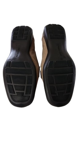 Women's Naturalizer Women's Slip On Loafers 2 Tone Brown Leather sz 8M - Picture 6 of 7