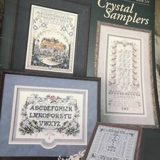 Stoney Creek Cross Stitch Crystal Samplers Collection Book 119 Crafts Guide