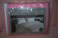 Royal Luxe 3-Piece King Duvet/Comforter Cover Set 100% Pure Cotton 600 Thread Ct