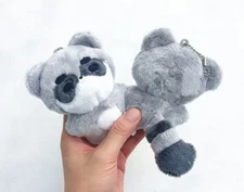 Kpop Seventeen SCOUPS Raccoon Doll Keychain Cartoon Doll Pendants