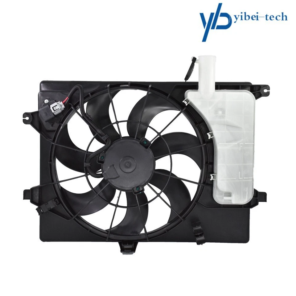 Conjunto de ventilador de refrigeración del radiador para Hyundai Elantra GT 2011-2013 2013-2015 Foto 3 de 4