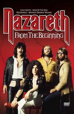 NAZARETH New Sealed Ltd Ed 2025 COMPLETE HISTORY, BIOGRAPHY & PERFORMANCES DVD