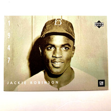 Jackie Robinson 1994 Upper Deck Ken Burn's Baseball The American Epic #7 Dodgers