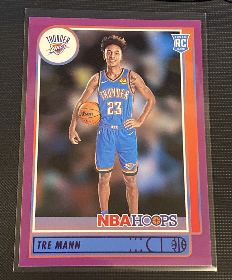 Tre Mann 237 PURPLE Base ROOKIE 2021-22 Panini NBA Hoops Basketball Card