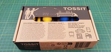 Tossit Saugnapf-Darts Set für 2 Spieler (Bla...