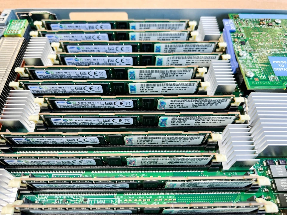 IBM BladeCn HX5 7873-AC1 | 2x Xeon E7-4830 @2.1GHz 128GB 46M6909 44X1948 00Y3292 - Image 3 of 4