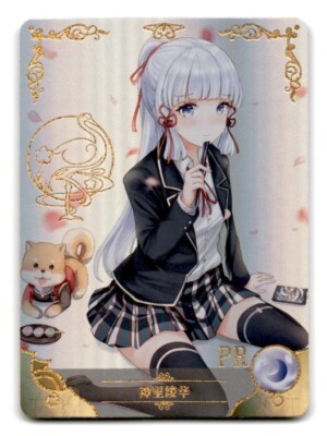 Goddess Story PROMO CARD PR 10M03 Waifu Anime Ayaka Kamisato NM PR-008