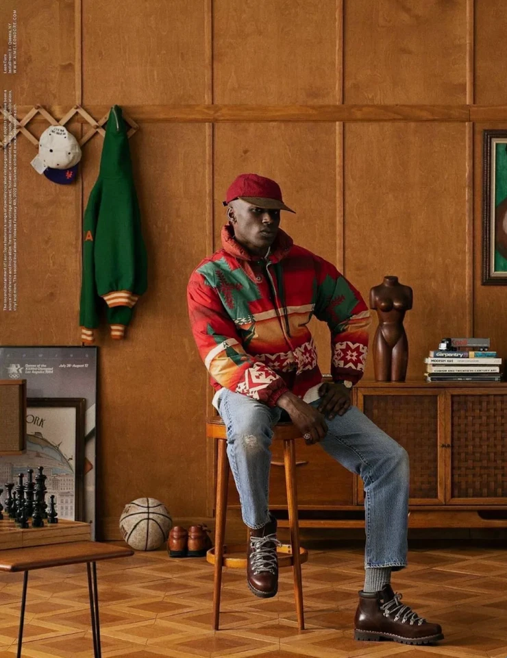 Ralph Lauren OG Fireball Jacket Mens Small Aztec Down Puffer Polo RARE Vintage - Image 2 of 4