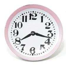 Dollhouse Miniatures 1:12 Scale Wall Clock #IM65045
