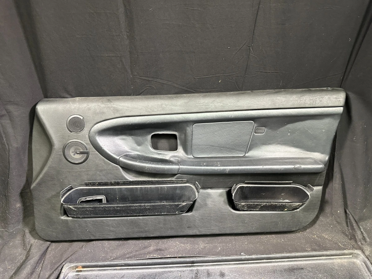94-99 BMW M3 E36 COUPE NAPPA LEATHER FRONT RIGHT PASSENGER BLACK 