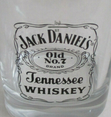 Jack Daniel's - Old No 7 Brand Tennessee Whiskey - Glas 4 cl siehe Fotos