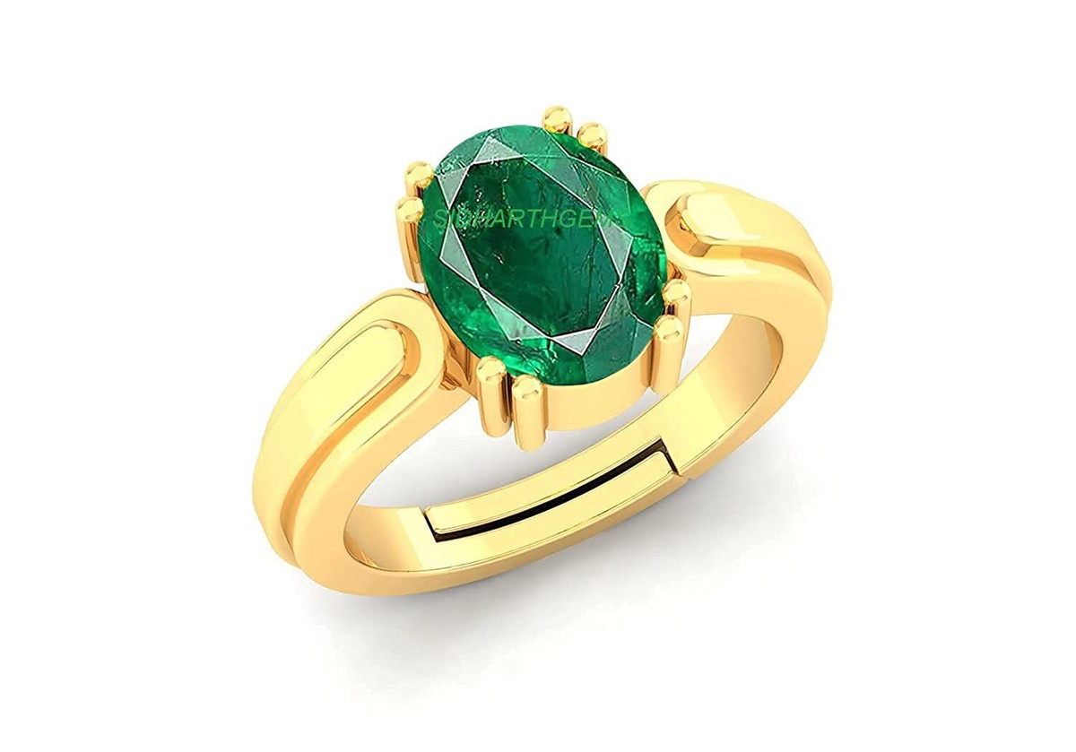 Certified Natural Emerald Panna Panchdhatu