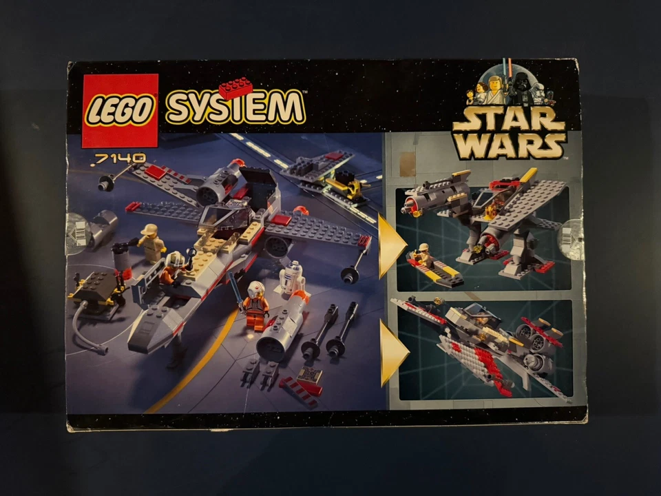 Novo lacrado LEGO Star Wars 7140 X-wing Fighter - Imagem 2 de 4