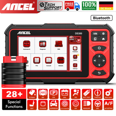 Ancel DS300 OBD2 Diagnosegerät Profi KFZ Scanner Alle System Fehler Auslesegerät