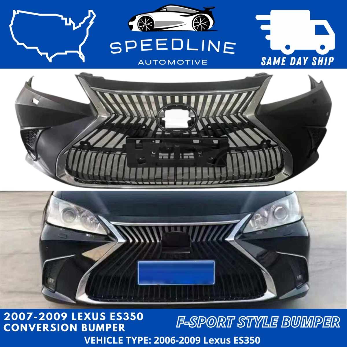 2007 lexus es 350 bumper deals